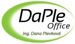 Domovská stránka - DaPle Office - Ing. Dana Plevková, Ing. Dana Plevková - daňový poradce č. 4590, účetnictví - daně - controlling 